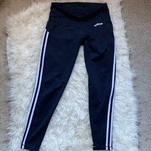 Adidas blue leggings